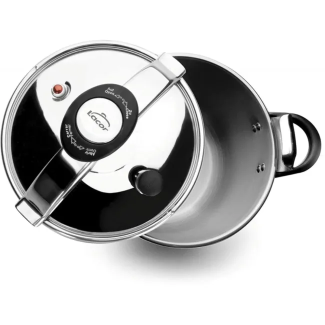 COCOTTE EN INOX-GRANIT 6L LACCOR