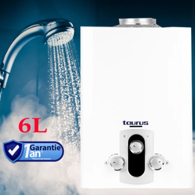 CHAUFFE EAU A GAZ 6L RIVER 8414234330017 TAURUS