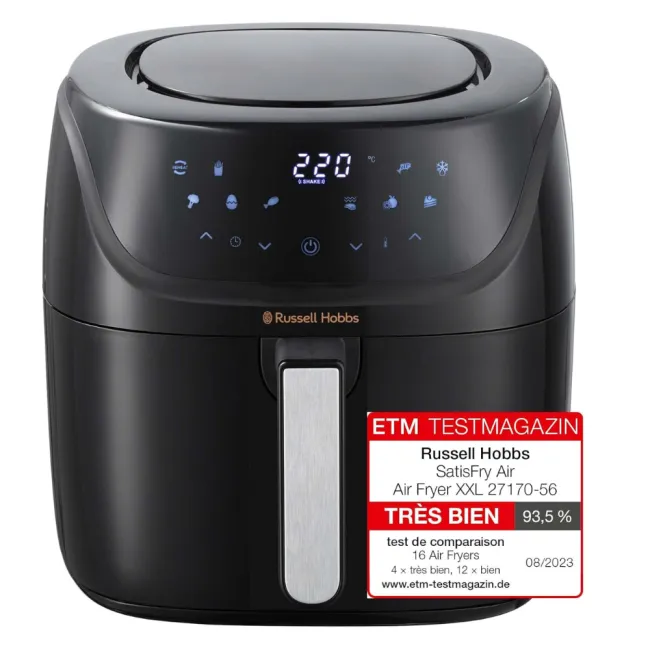 FRITEUSE SANS HUILE AIR FRYER XXL 8L 7EN1 RUSSELL HOBBS