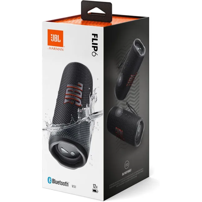 HAUT PARLEUR FLIP 6 NOIR JBL