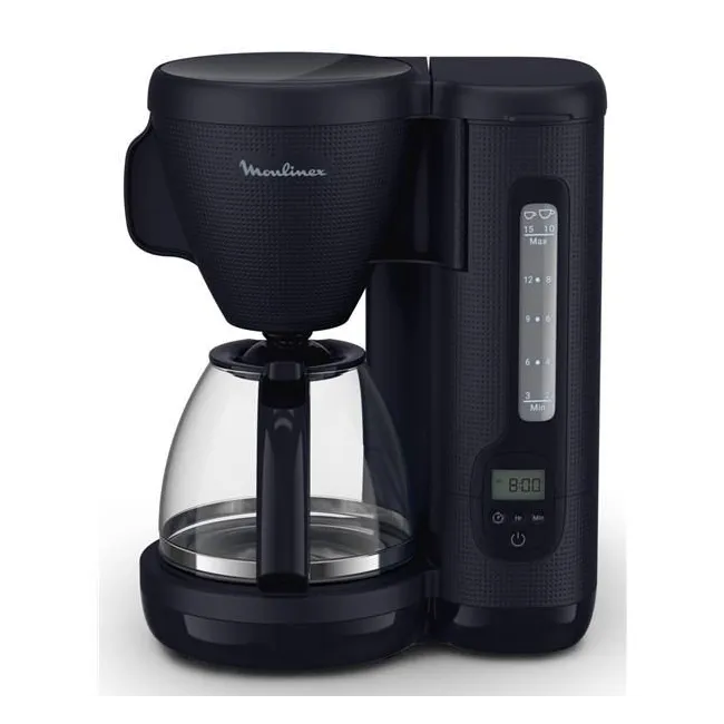 CAFETIERE PROGRAMMABLE MORNING 10-15 TASSES 1000W MOULINEX