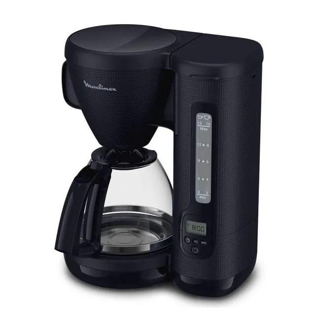 CAFETIERE PROGRAMMABLE MORNING 10-15 TASSES 1000W MOULINEX