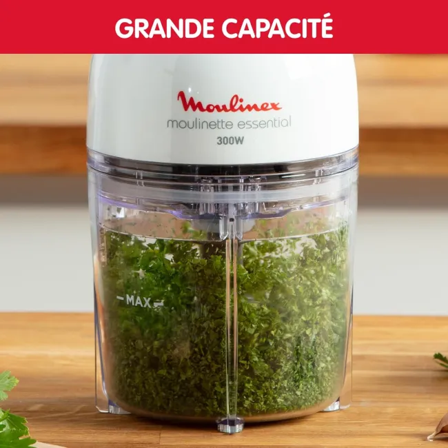 HACHOIR ESSENTIAL 4 LAMES 3EN1 300W MOULINEX