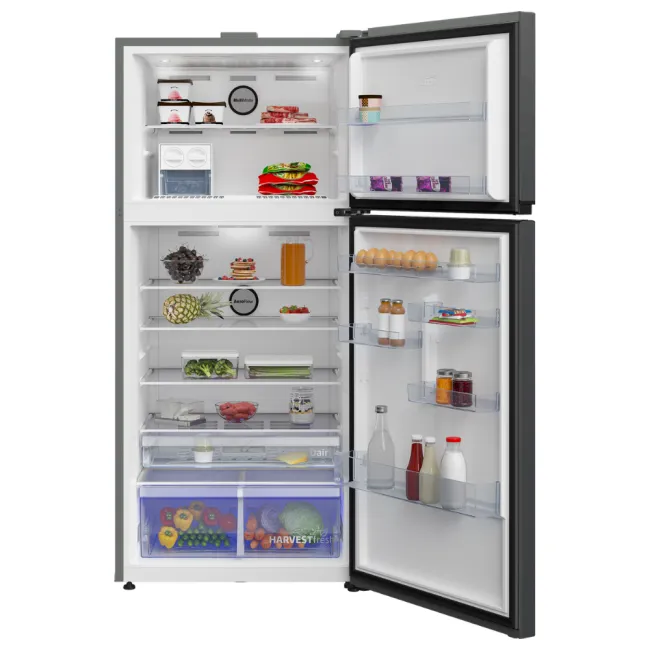 REFRIGERATEUR DP 84CM NF 700L DARK INOX A++ BEKO