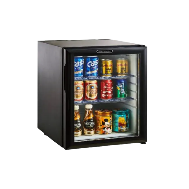REFRIGERATEUR MINI BAR 35.5L NOIR PORTE EN VERRE SCHNEIDER