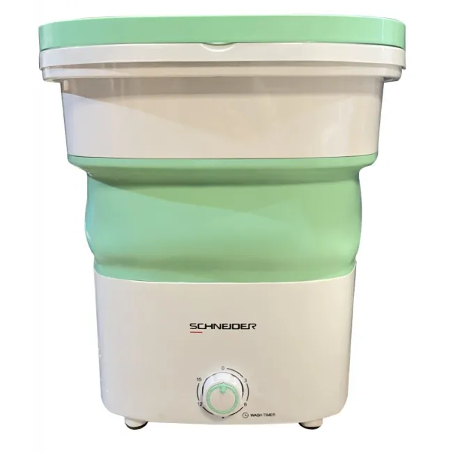 LAVE LINGE SEMI AUTO VERT SCHNEIDER
