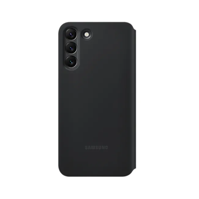 ETUI SMART CLEAR VIEW COVER S22+ BLACK SAMSUNG