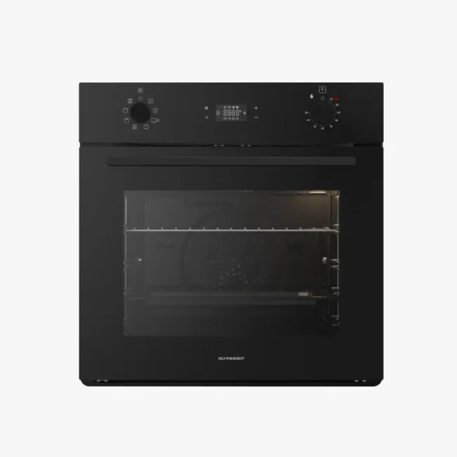 FOUR ELECTRIQUE MULTIFONCTION 60CM AVEC AFFICHEUR NOIR SCHNEIDER