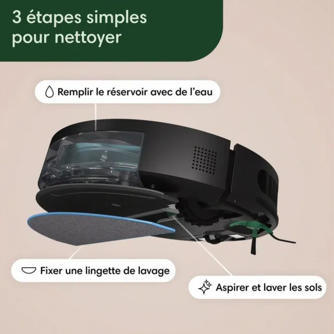 ASPIRATEUR NETTOYEUR IROBOT COMBO ESSENTIAL SMOKE