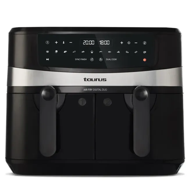 FRITEUSE AIR FRY DIGITAL DUO 9L+PLANCHA GALEXIA MA9968447000 TAURUS