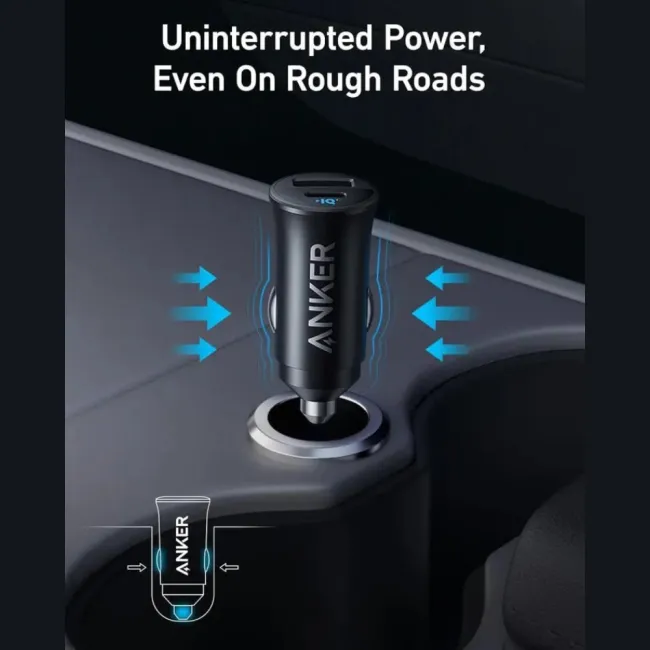 Anker Car Charger (30W, 2 Ports) Black 194644195076
