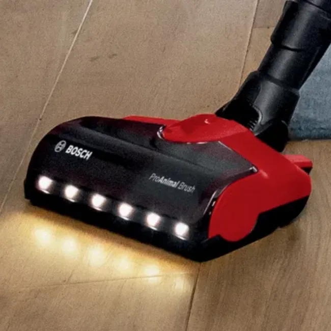 ASPIRATEUR RECHARGEABLE UNLIMITED 7 PROANIMAL ROUGE BOSCH