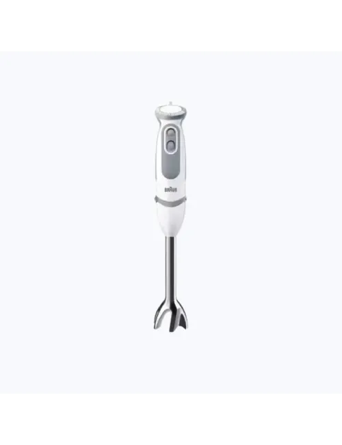 Mixeur Plongeant MultiQuick 5, 21 Vitesses+Turbo, 1000W, Blanc BRAUN