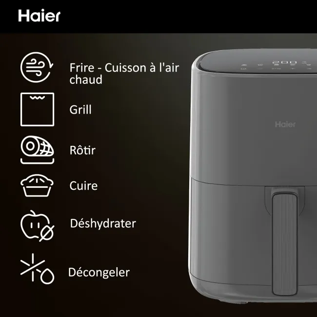 FRITEUSE SANS HUILE 1500W HAIER