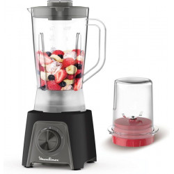 BLENDER 1,5L 450W 2V 2CC NOIR + BOL GRATUIT MOULINEX