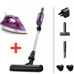 ASPIRATEUR BALAI X-NANO ESSENTIAL +FER A REPASSER FV1955E0 ROWENTA