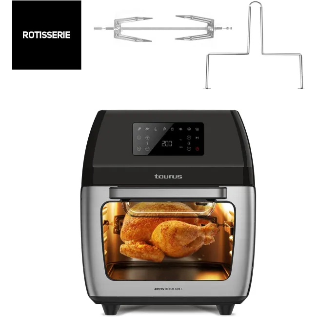 FRITEUSE AIR FRY DIGITAL GRILL 12L+HACHOIR MA9116015A QUICK600 TAURUS