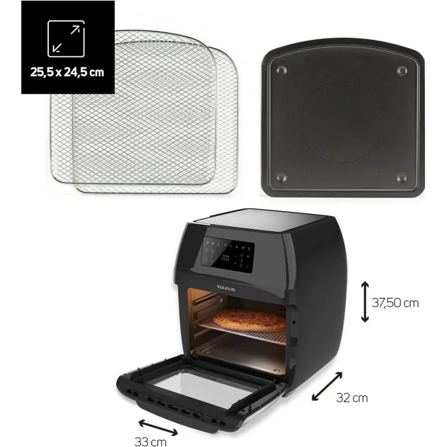 FRITEUSE AIR FRY DIGITAL GRILL 12L+HACHOIR MA9116015A QUICK600 TAURUS