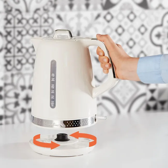 BOUILLOIRE SOLEIL IVOIRE 1.7L MOULINEX