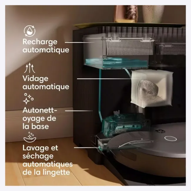 ASPIRATEUR NETTOYEUR COMBO 10 IROBOT
