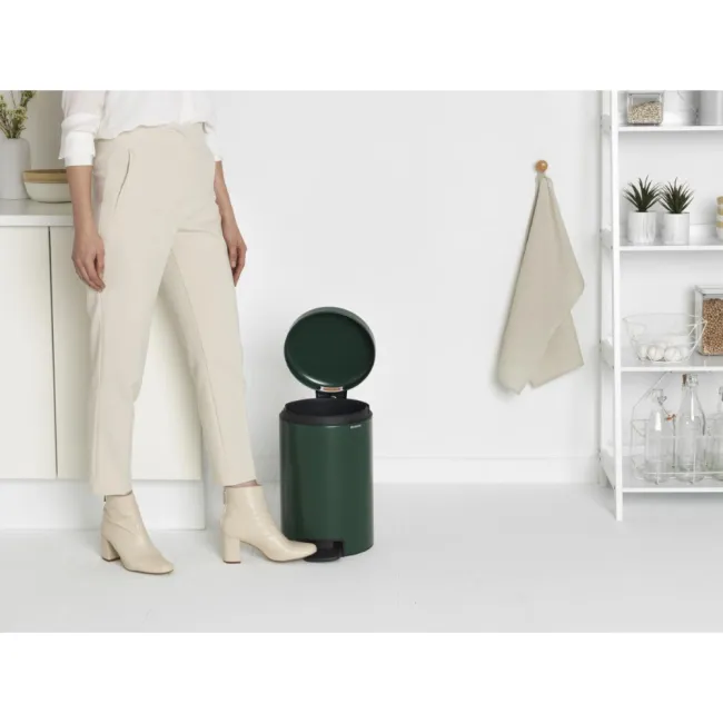 POUBELLE A PEDALE Bin NewIcon 12L Pine Green BRABANTIA