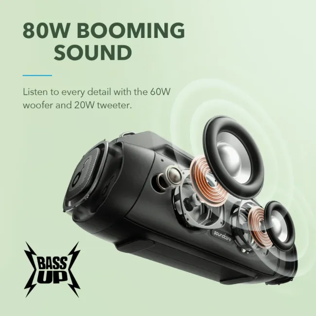 SoundCore Motion Boom Plus Black 194644098421