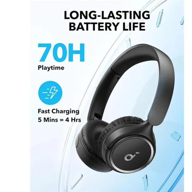 CASQUE SANS FIL H30i Black 194644176235 SoundCore