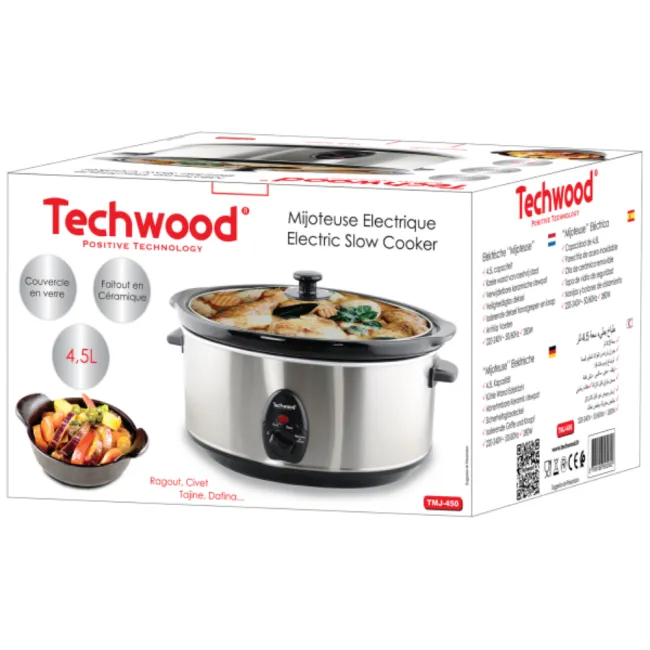 MIJOTEUSE INOX 4.5L TECHWOOD