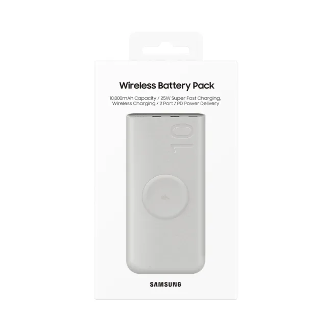 25 W WIRELESS POWERBANK 10000mAh SAMSUNG