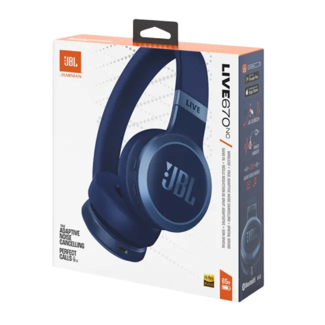 CASQUE LIVE 670 NC BT BLEU