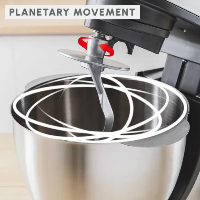 KITCHEN MACHINE 4,6L 8V 1100W NOIR MOULINEX