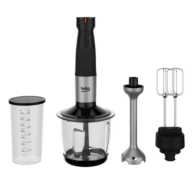 MIXEUR PLONGEANT INOX AV ACC 750W BEKO