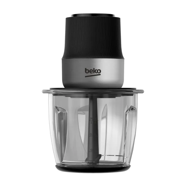 HACHOIR INOX BOL EN VERRE 1L 400W BEKO