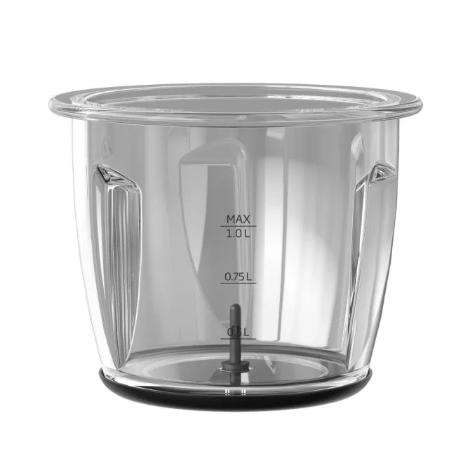 HACHOIR INOX BOL EN VERRE 1L 400W BEKO