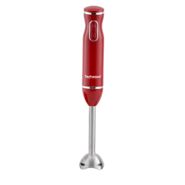 MIXEUR PLONGEANT ROUGE 600W TECHWOOD