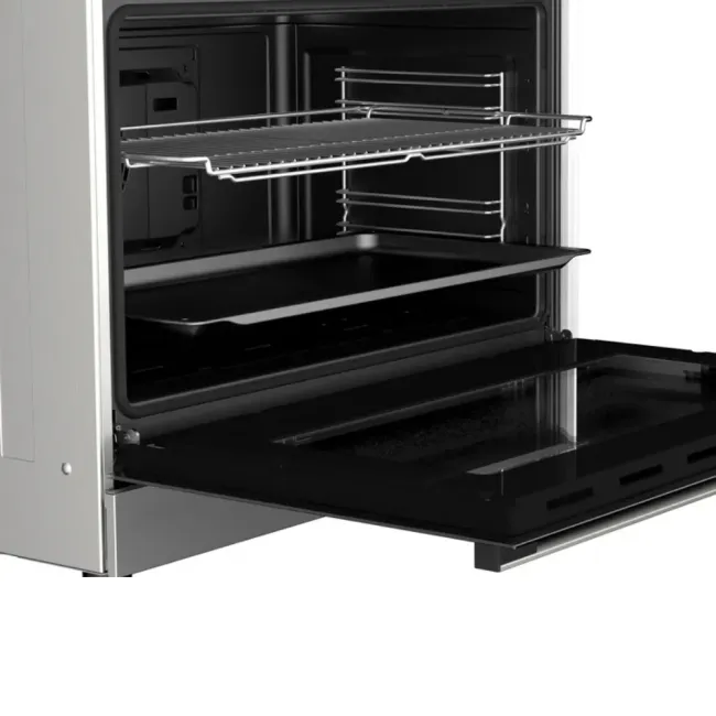 CUISINIERE AU GAZ 5F INOX BOSCH