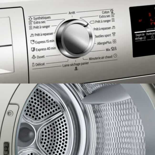 SECHE LINGE A CONDENSATION 8KG SILVER BOSCH