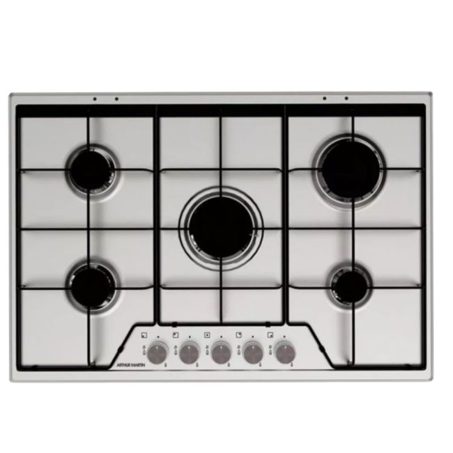 TABLE DE CUISSON 75 CM INOX 5F ENEMAIL ARTHUR MARTIN