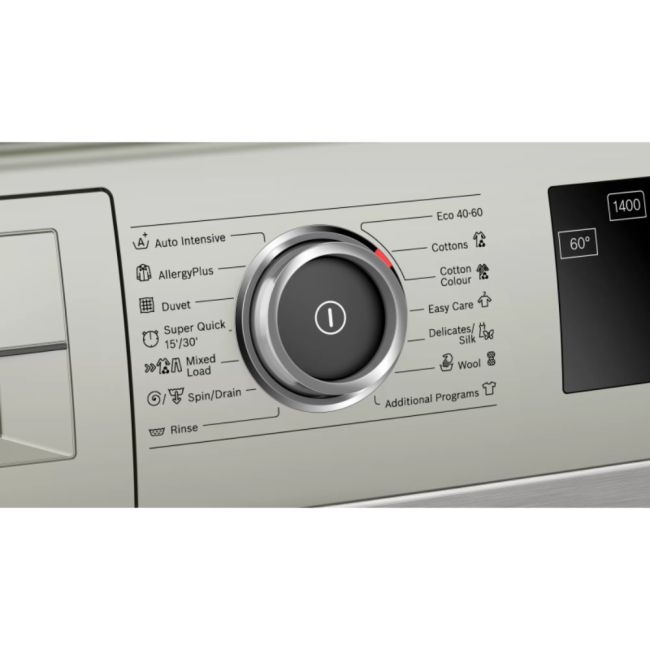 LAVE LINGE 9KG/1400TRS I-DOS SERIE6 INOX BOSCH