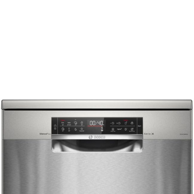 LAVE VAISSELLE POSE LIBRE  60CM INOX SERIE 6 BOSCH