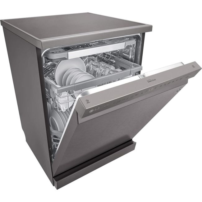 LAVE VAISSELLE 14 CV QUADWASH STEAM SILVER LG