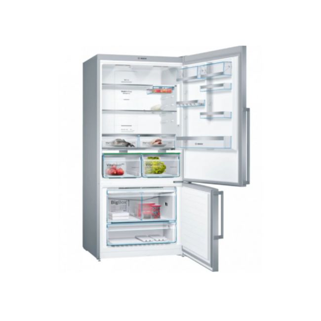 COMBINE BOTTOM FREEZER INOX 86CM EASY CLEAN A++ BOSCH