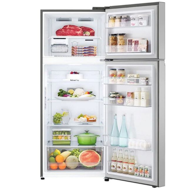 REFRIGERATEUR 2P 395L INOX LG