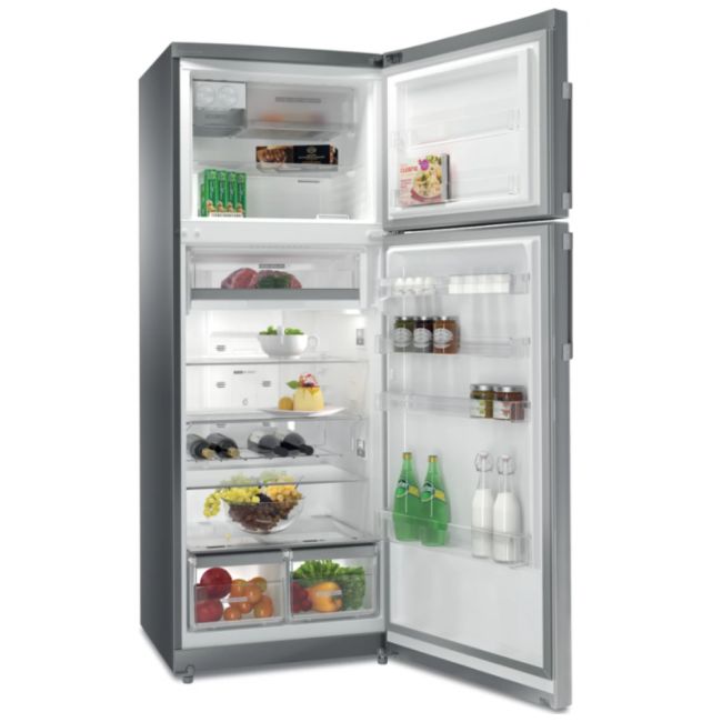 REFRIGERATEUR NF 504L INOX A++ LCD WHIRLPOOL