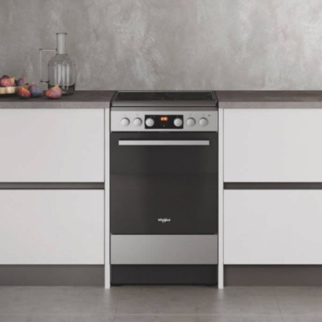 CUISINIERE 60CM GAZ FOUR ELECTRIQUE WHIRLPOOL