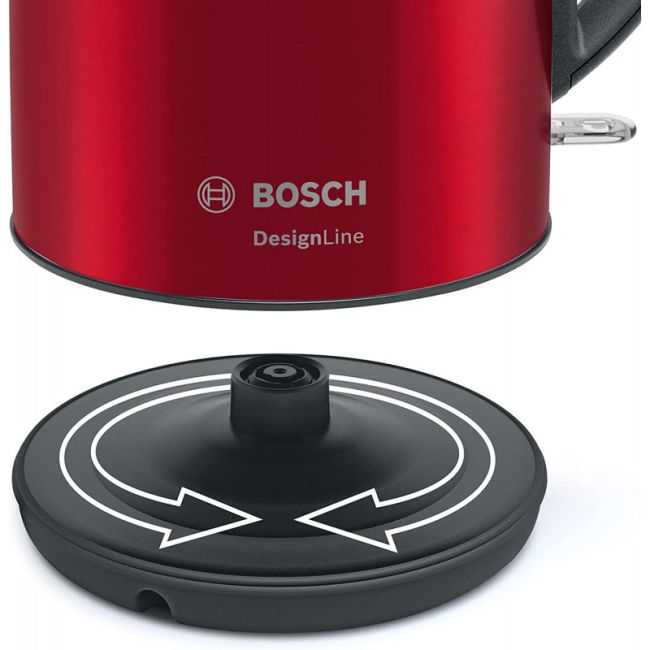 BOUILLOIRE DESIGNLINE 1.7L ROUGE BOSCH