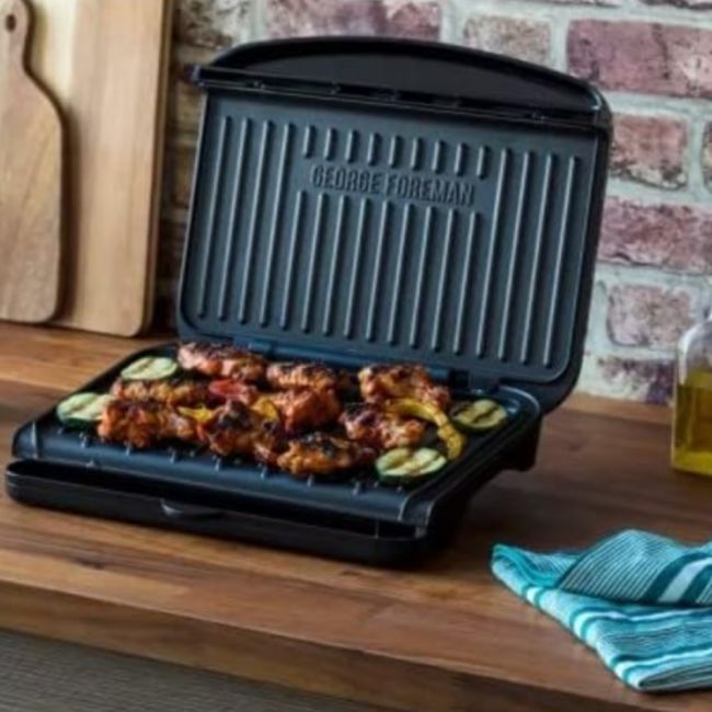 GRILLE  NOIR GEORGE FOREMAN