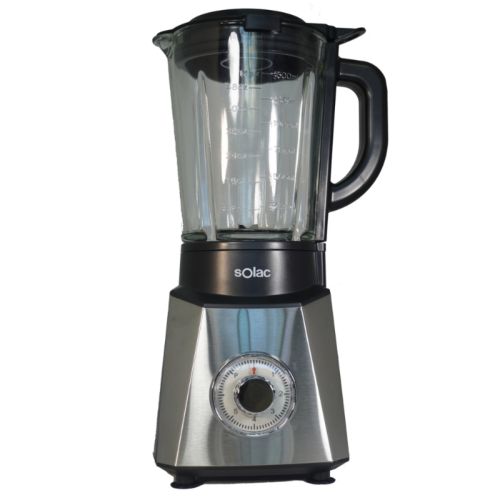 BLENDER TIGER 1200 W NOIR/INOX BOL EN VERRE 8433766160060 SOLAC