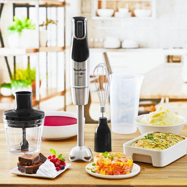 MIXEUR PLONGEANT 1200W NOIR MOULINEX