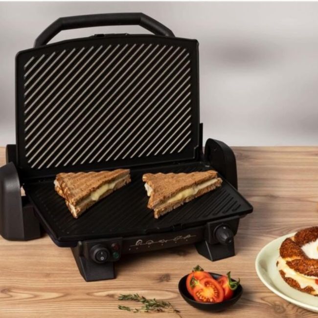PANINI GRILL TOAST EXPERT 1800W NOIR TEFAL